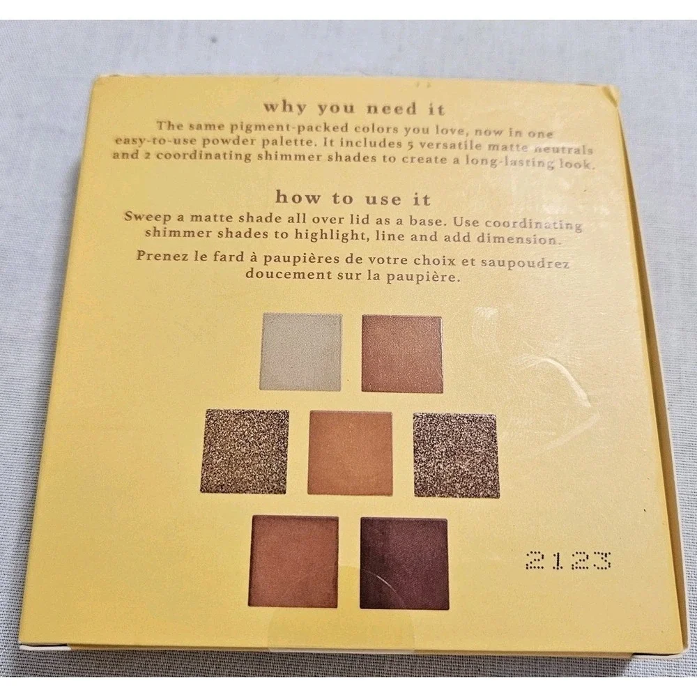 Julep Beauty Eyeshadow 101 Pro Powder Eyeshadow Palette - 'Turmeric Latte
